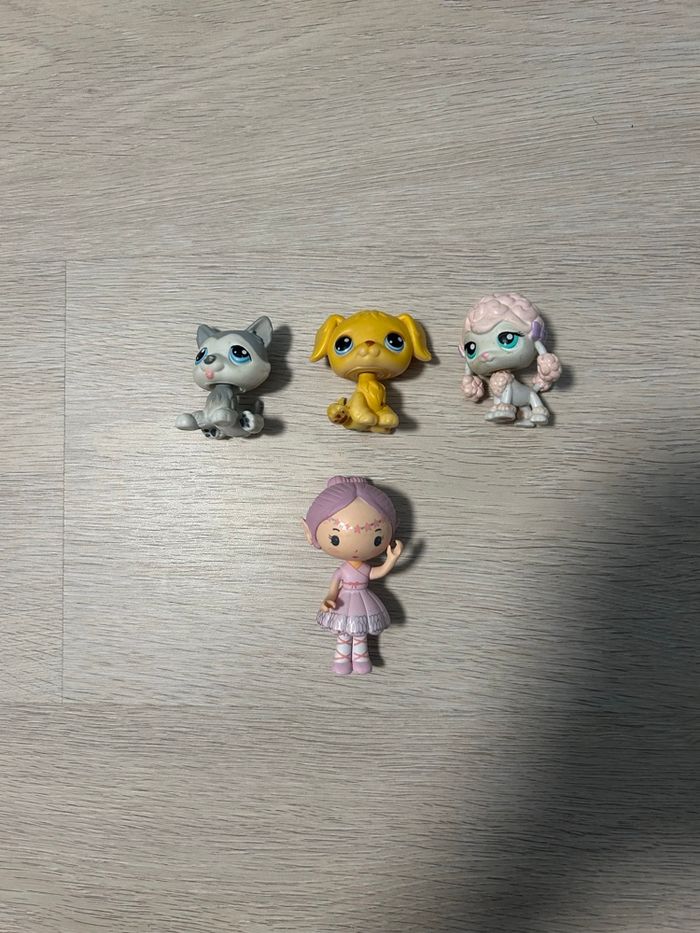 Lots de figurine littlest pets shop et une figurine Elfe - photo numéro 6