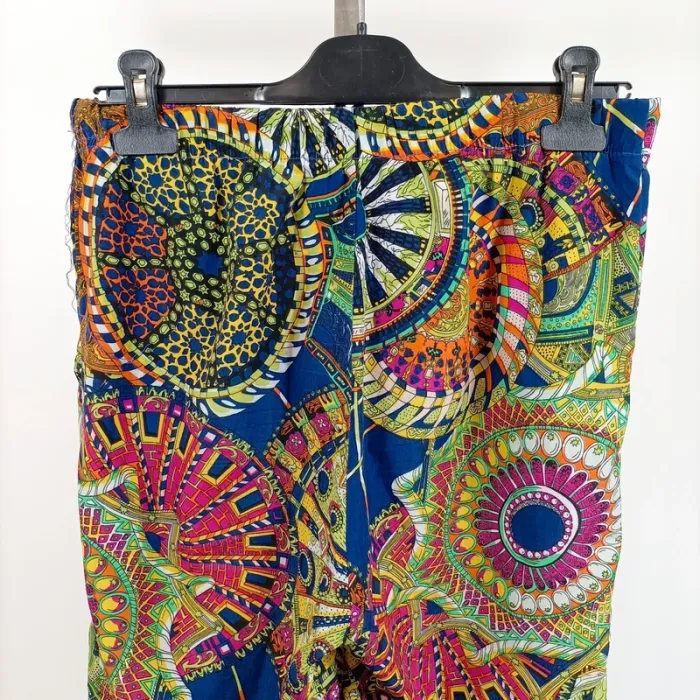 Pantalon fluide coloré imprimé mandala Daphnea Taille S A391 - photo numéro 10