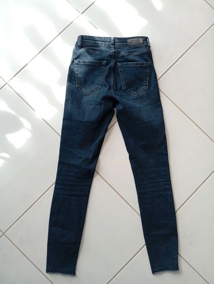 Jean skinny bleu foncé Only taille XS - photo numéro 3