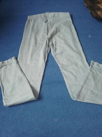 Legging fille 8ans bleu.