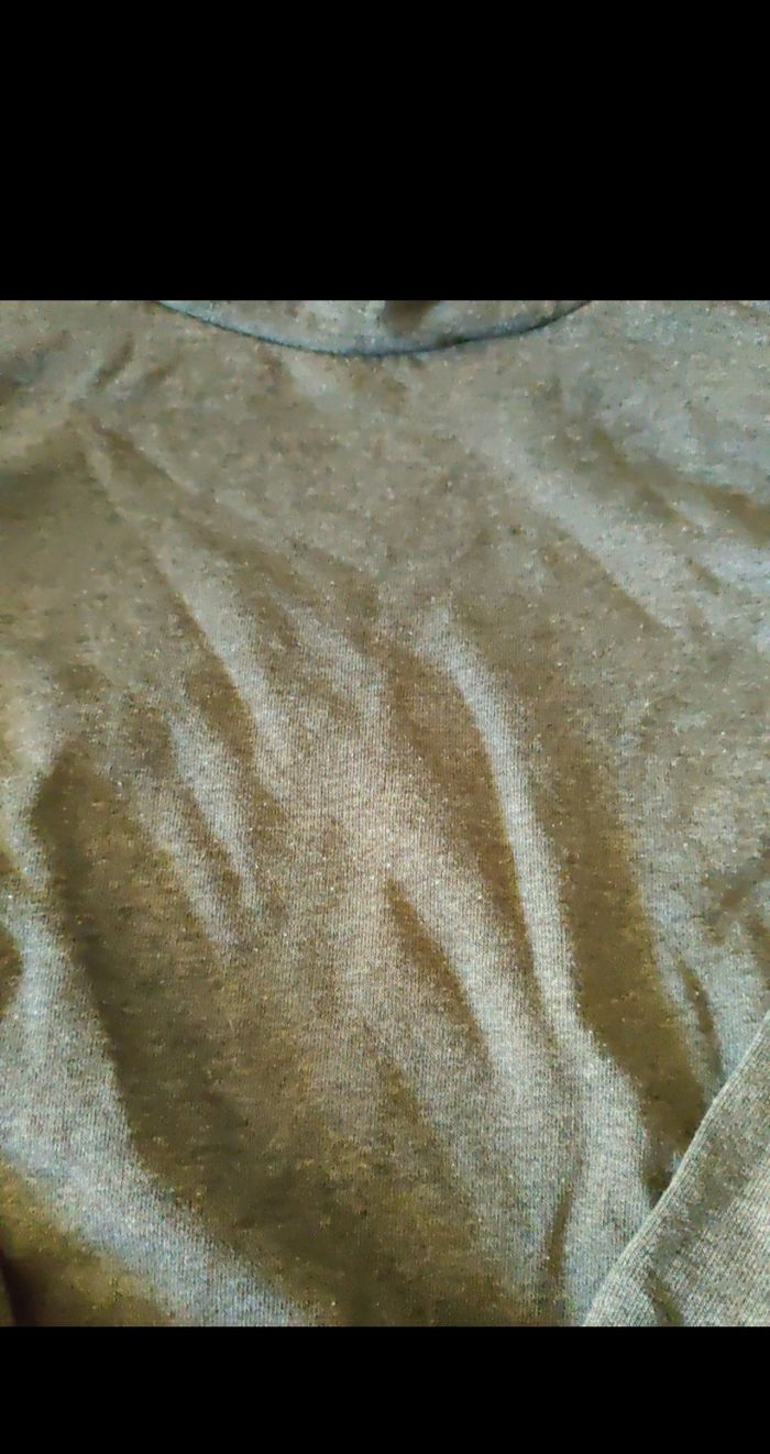 Sweat capuche gris foncé garçon xs - photo numéro 2