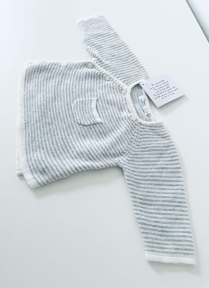 Brassiere chaude en laine / Bout’ Chou - photo numéro 2
