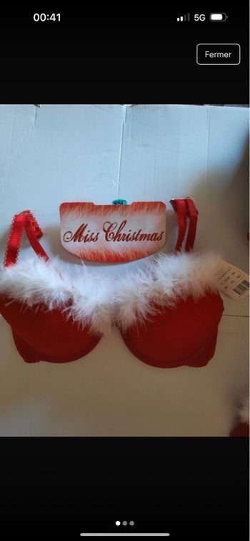 Soutiens gorge miss Christmas 85C