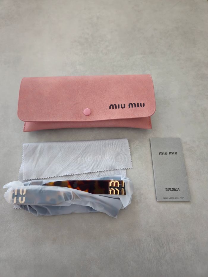Lunette Miu Miu léopard 🐆 - photo numéro 9