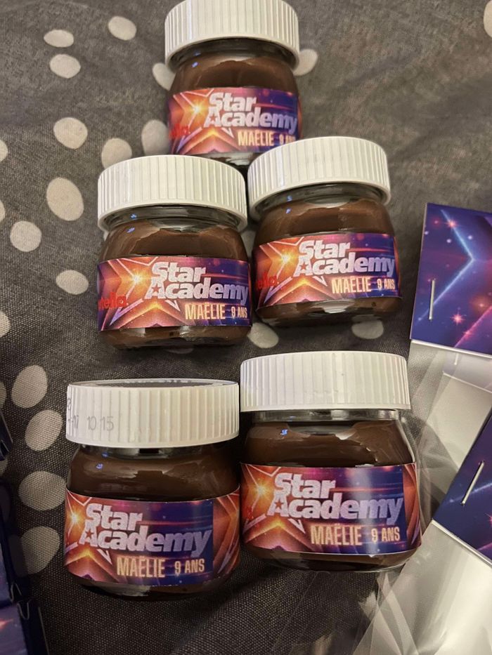 Pot nutella personnalisé - photo numéro 2