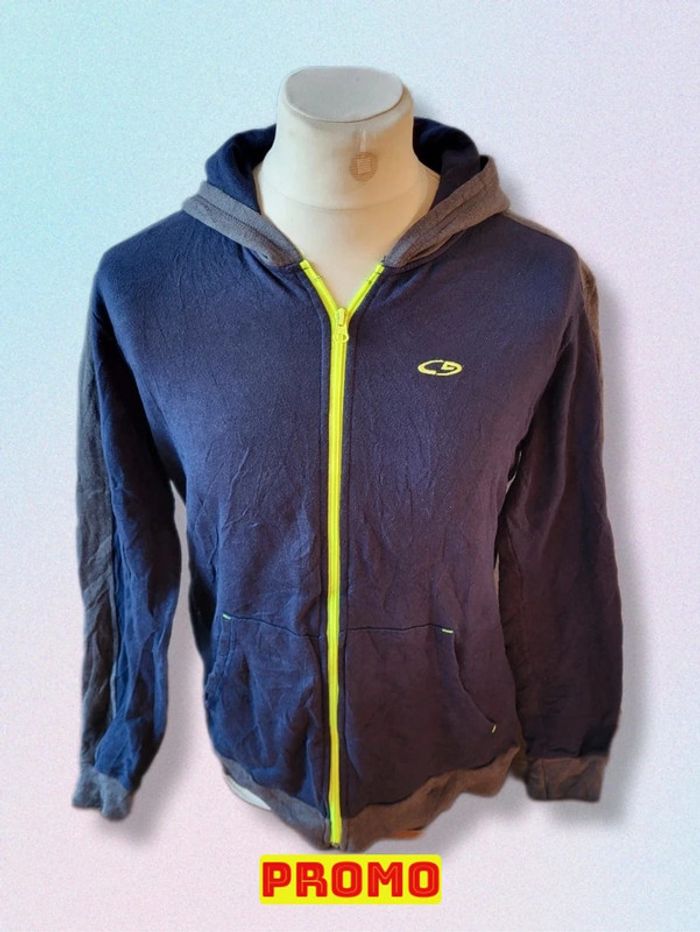 Magnifique veste à capuche full zip Champion Vintage taille S Ref XXX06