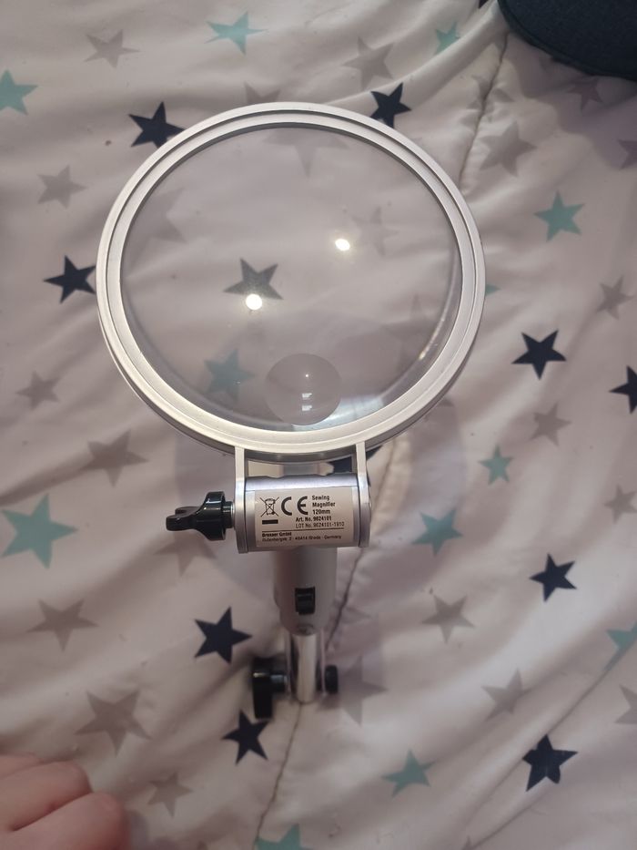 Une loupe amovible