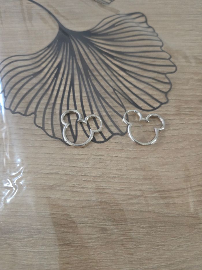 Créoles Boucle oreille Minnie mickey Pandora - photo numéro 2