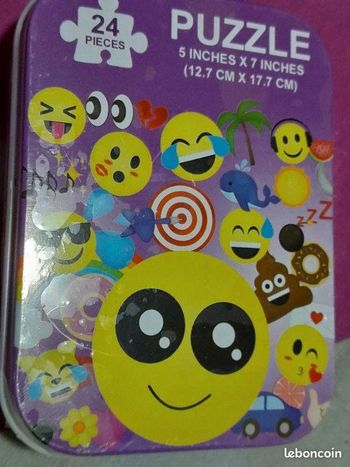 Boîte de puzzle 24 pcs