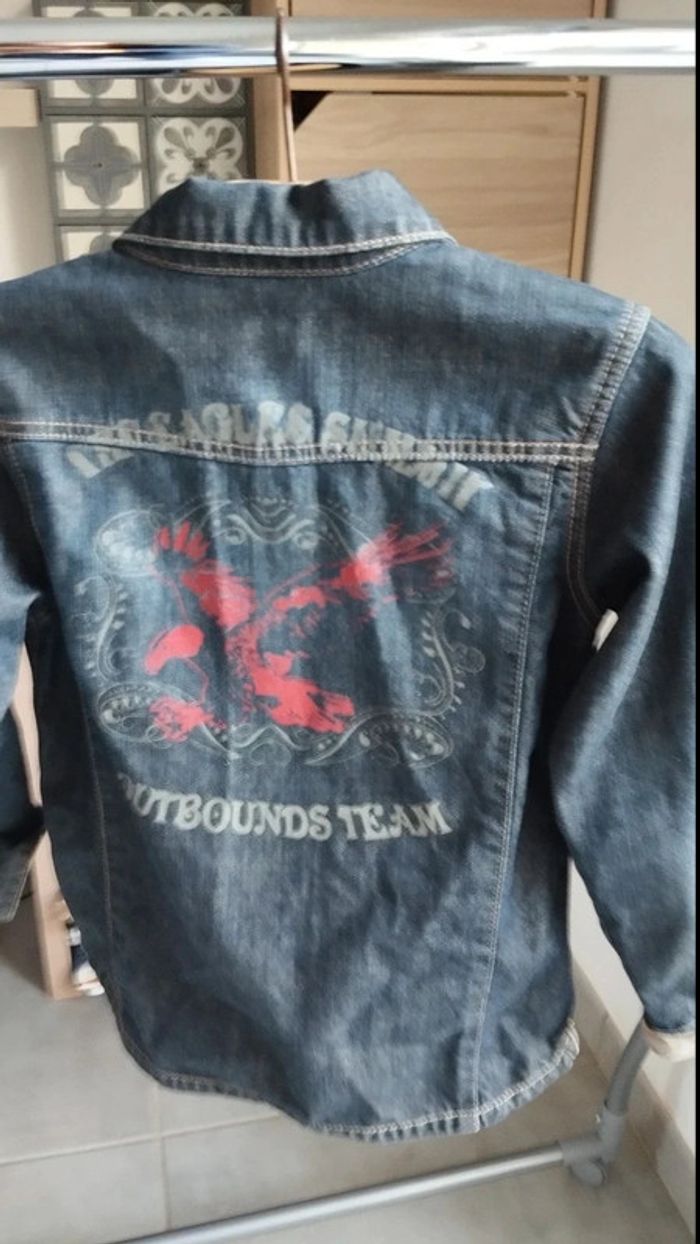 Veste en jeans taille 10 ans orchestra - photo numéro 9