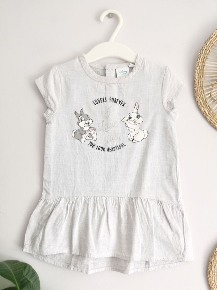 Tunique Miss Bunny - Panpan Disney Baby 18 Mois