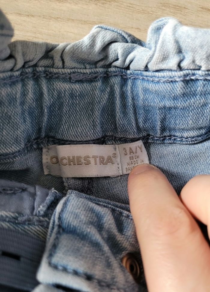 Ensemble chemise et jeans paperbag taille 3 ans - photo numéro 8