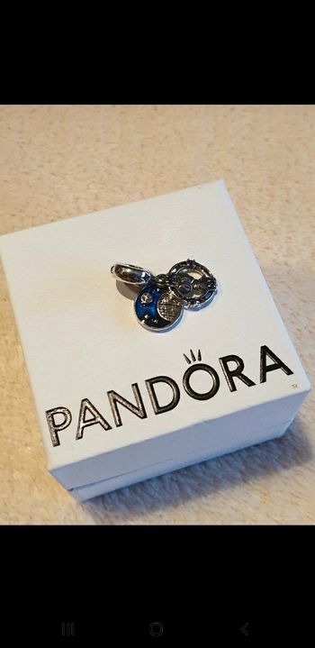 Charm Pandora >< Star Wars double pendant  "Princesse Leia"