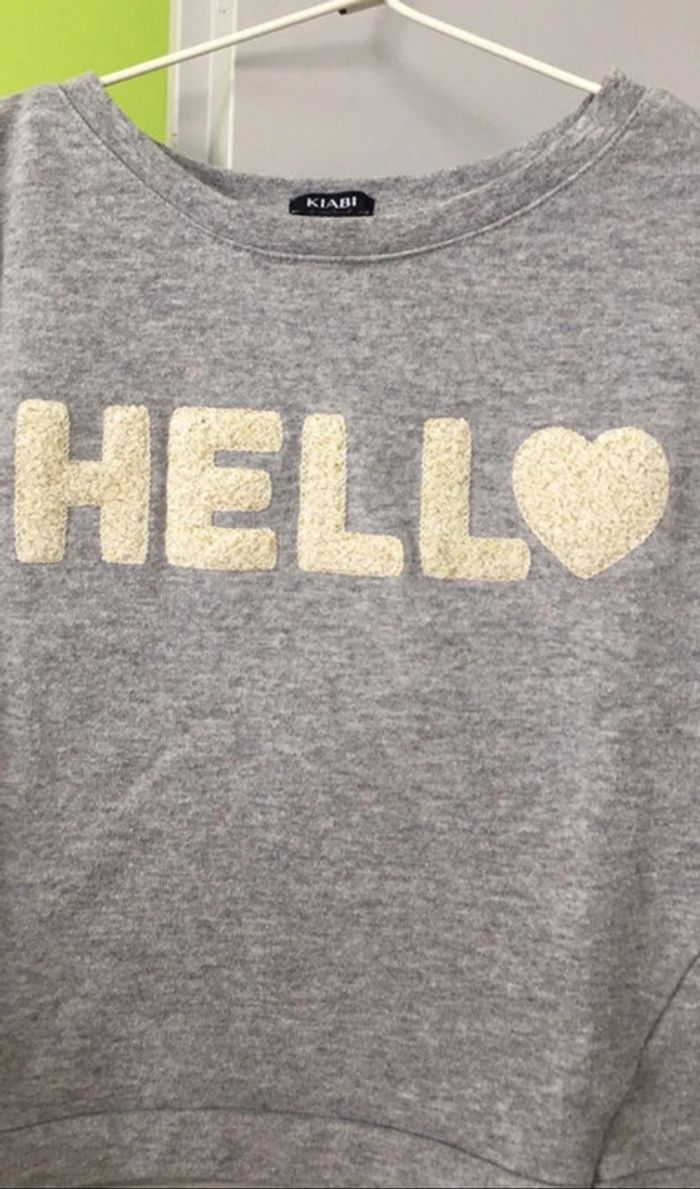 Pull fille hello 4 ans kiabi fille sweat-shirt - photo numéro 4