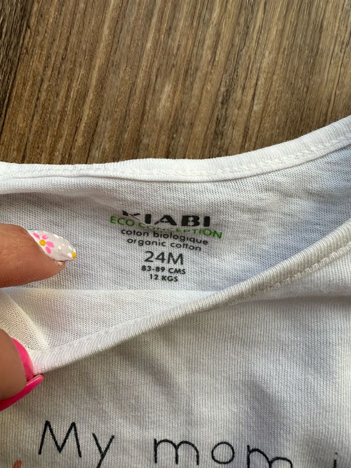- Haut ML Kiabi - 23 mois - bon état, tache - photo numéro 2