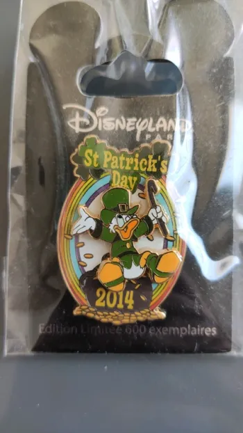 Pin's Disney Saint-Patrick 2014