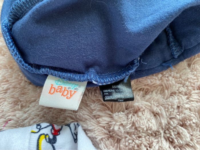 Ensemble bodie, pantalon fluide et bonnet Mickey 12/24 mois - photo numéro 4