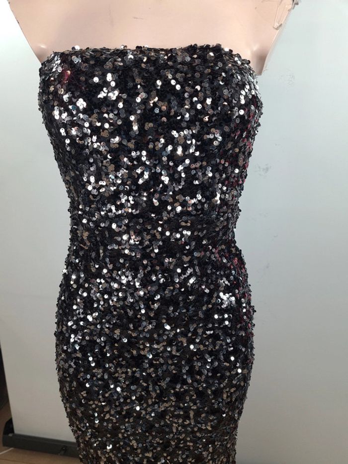 Robe de soirée sequin ma poupée fashion - photo numéro 3