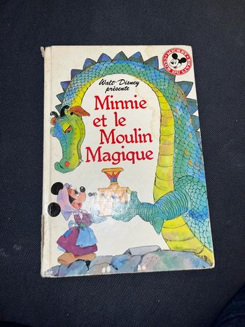 Livre pour enfants Disney club du livre Minnie et le moulin magique