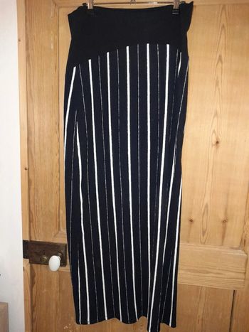 jupe longue de maternité taille s