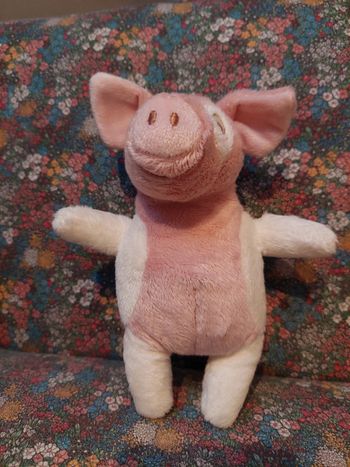 #P1 Ikea - petite peluche cochon rose et blanc (2)