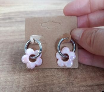 Boucles d'oreilles Fleurs 