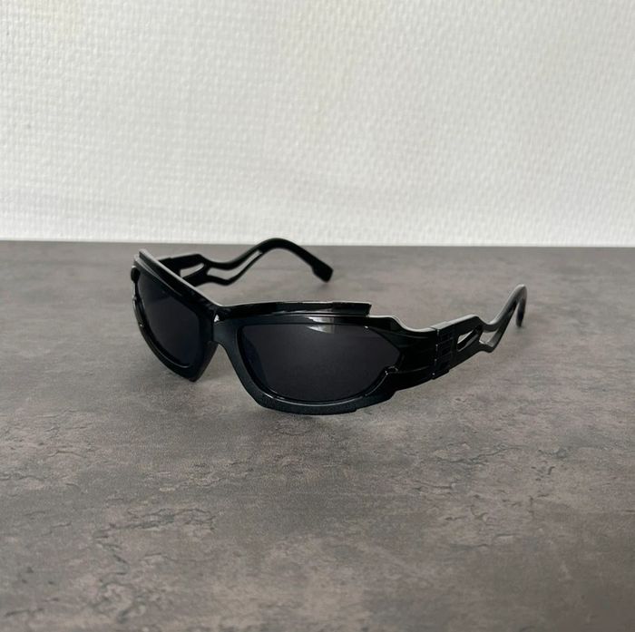 Lunettes Noires Aesthetic Teintées Noires