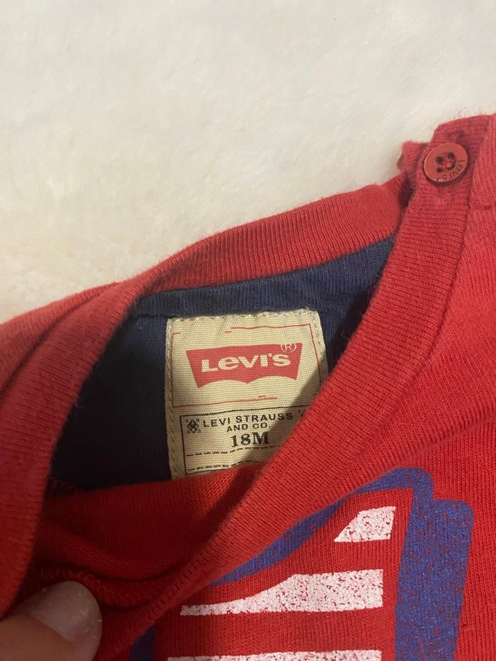 T-shirt manches longues Levi’s – Taille 18 mois – TBE🛑 - photo numéro 5