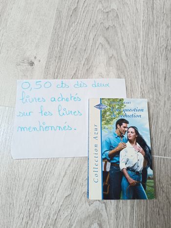 Livre Harlequin collection Azur