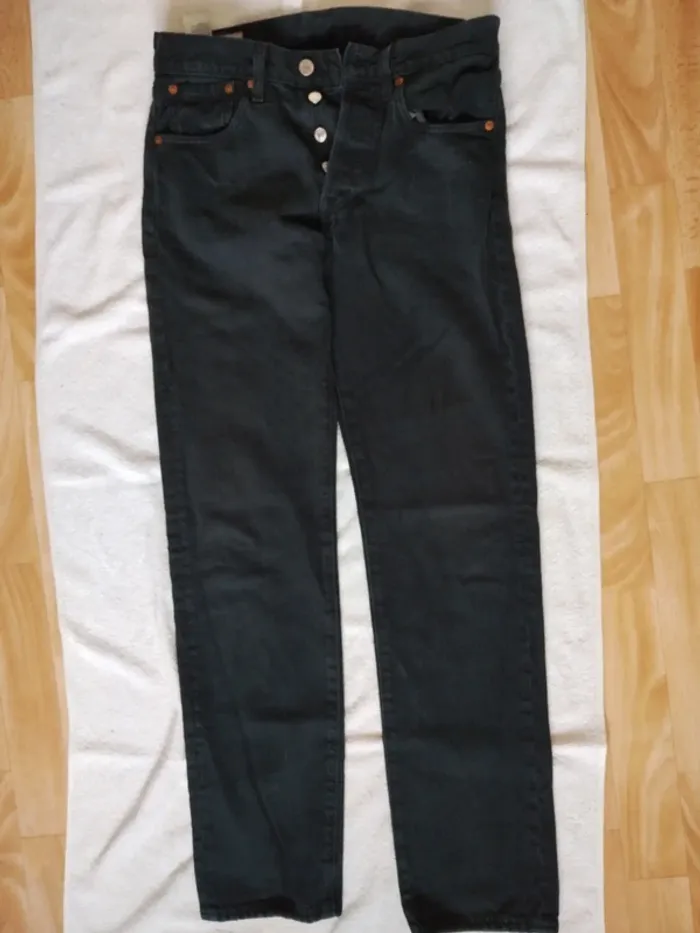 🎈Jean homme Levi's 501 noir taille w28 I 32 🎈 - photo numéro 4