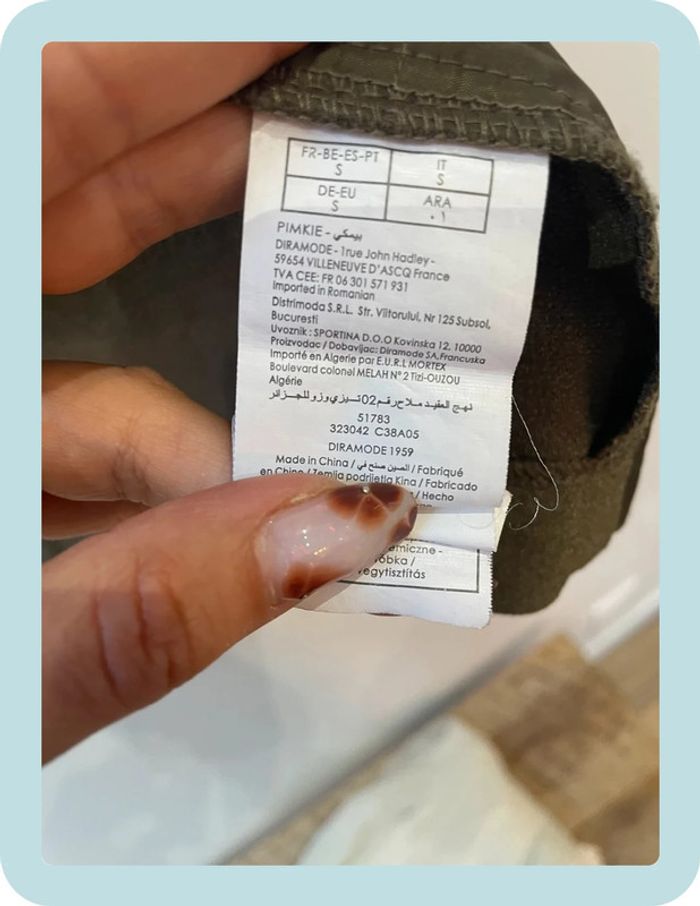 Veste blazer fin Kaki Pimkie - photo numéro 6