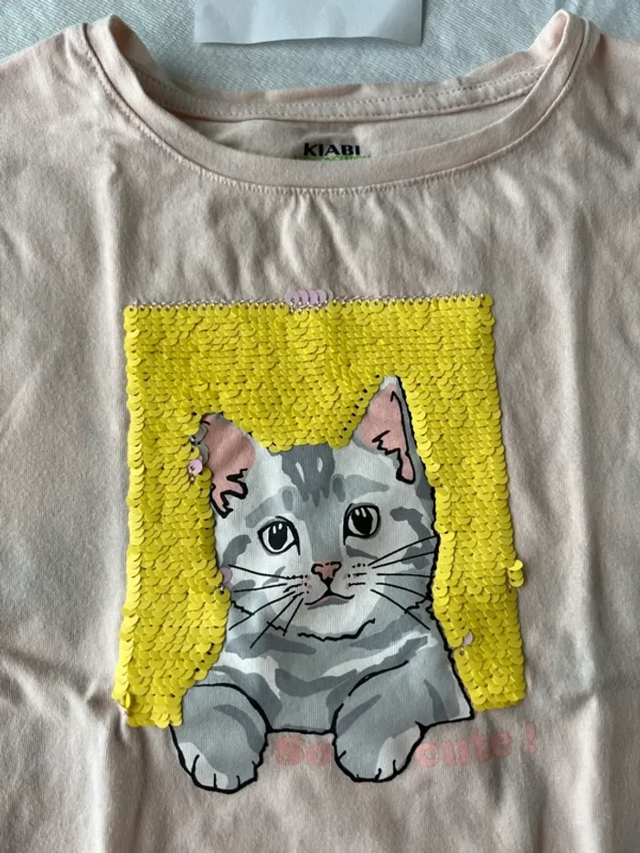 Tee shirt chat - photo numéro 2