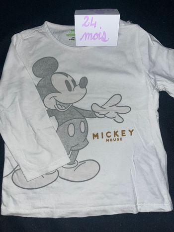 T-Shirt manches longues 24 mois