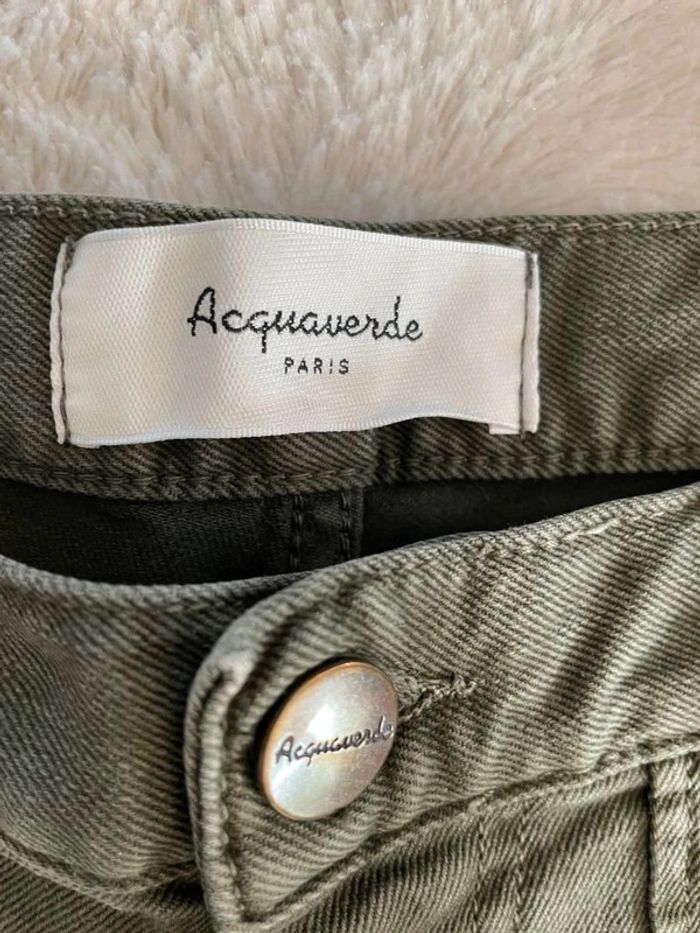 Short stylé vert 34 femme - photo numéro 3