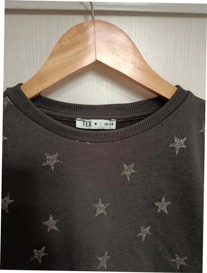 Sweat fille 13/14 ans tex - photo numéro 2