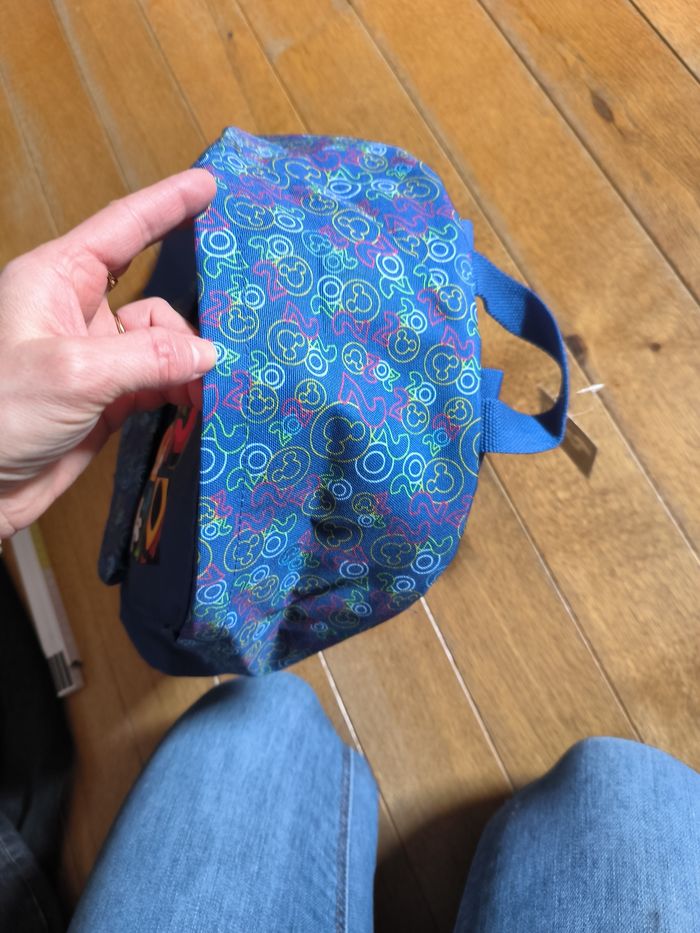Sac à dos Mickey bleu - photo numéro 4