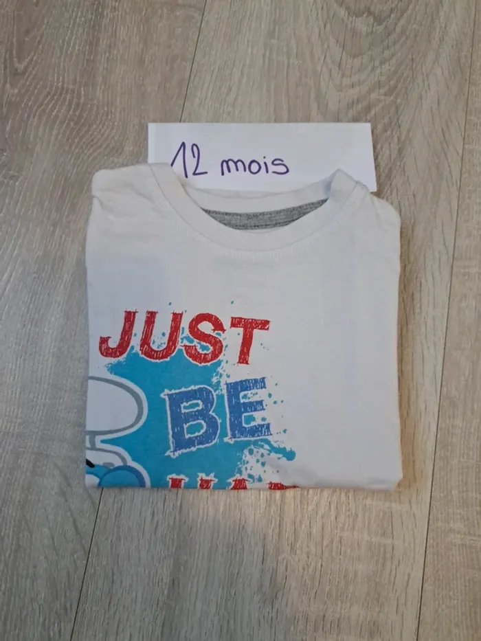 T-shirt manches courtes 12 24 mois - photo numéro 3