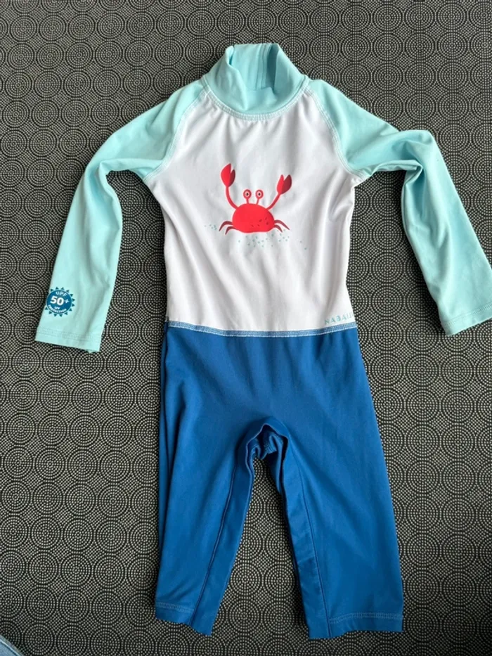 Combinaison de natation bébé 18 mois