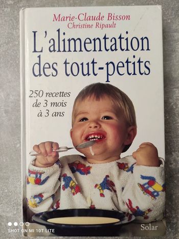 Livre l'alimentation des tout-petits