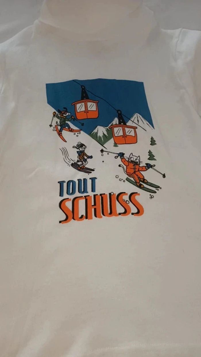 t-shirt col roulé - photo numéro 4