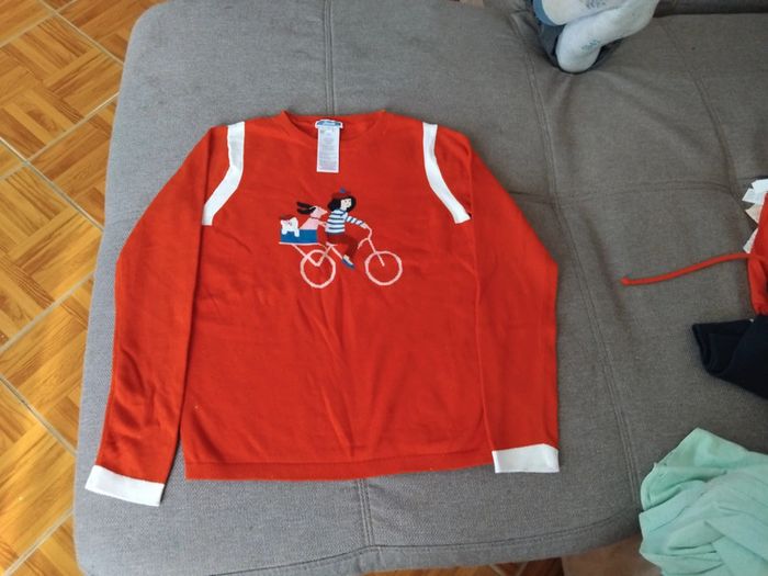 Pull jacadi 100coton t 10ns