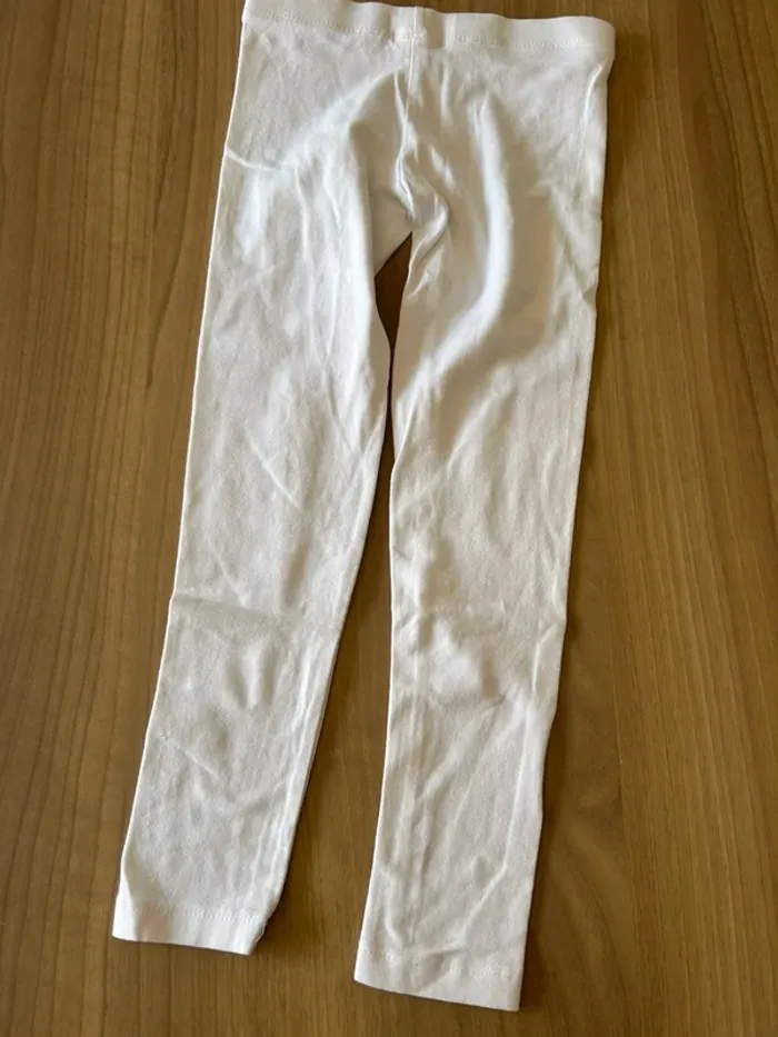 Legging blanc tissaia 6 ans - photo numéro 3