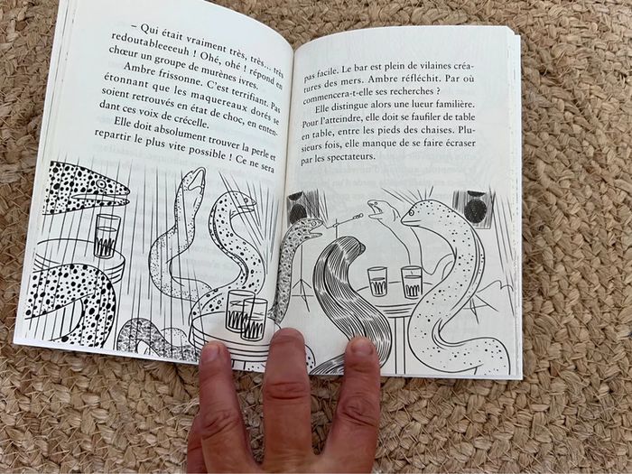 Livre Ambre et son dauphin magique , au secours des poissons lune - photo numéro 3