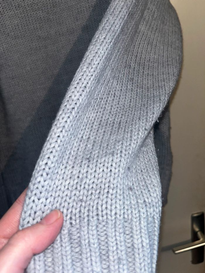 Pull gris celio taille L - photo numéro 5