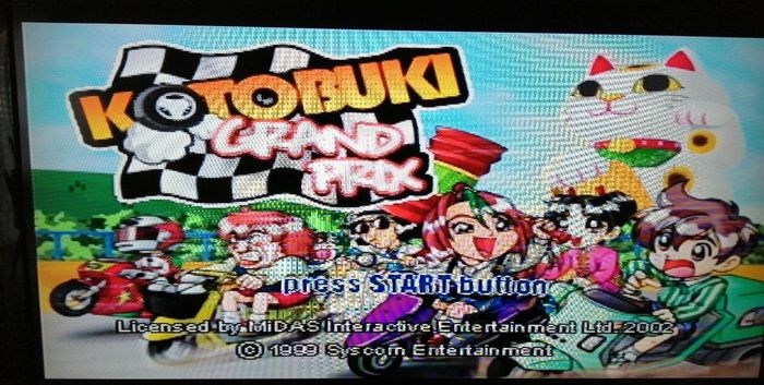 Jeu de PS1 : Kotobuki, grand prix - photo numéro 2