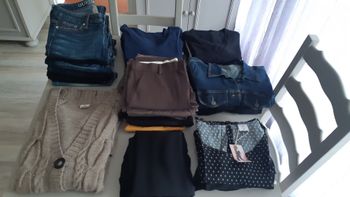 Lot 25 pièces femme 36 au 42/44 Guess , sportmax calzadonia