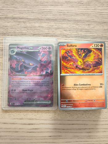 Lot cartes Pokémon - Magirêve ex