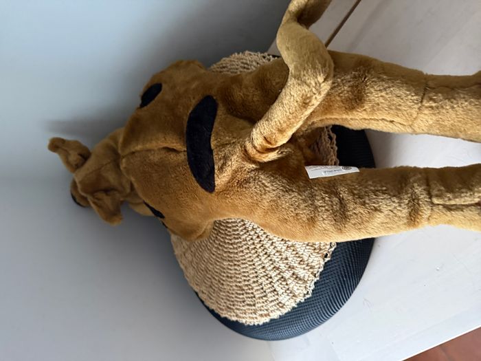 Grande peluche scooby doo interactive Parle en français et vibre quand on appuie sur une oreille - photo numéro 7