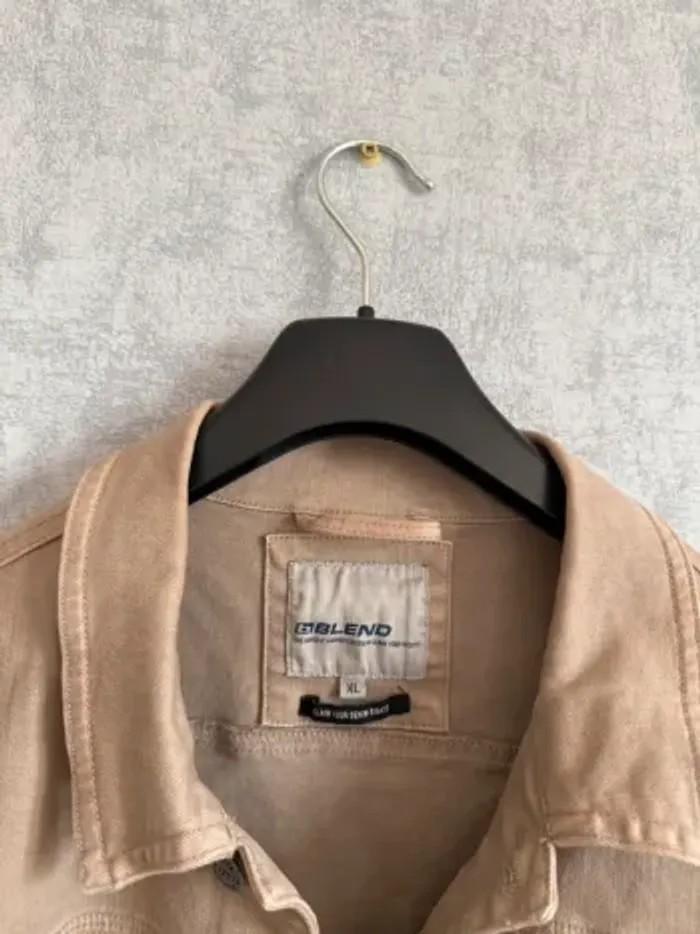 veste en jean marron Blend taille XL - photo numéro 2
