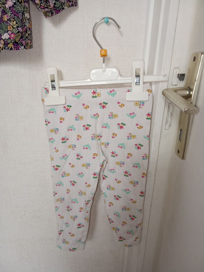 Blouse tunique legging 12 mois bébé fille mi saison du pareil au même, tape à l'oeil, 74 cm - photo numéro 4